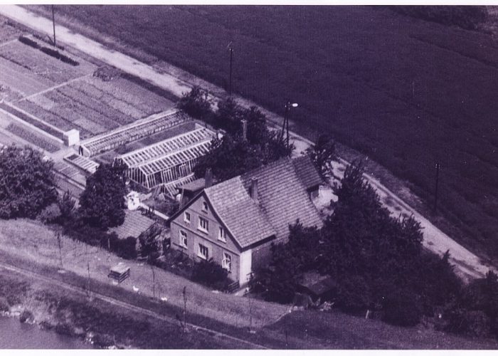 Luftaufnahme alte Gärtnerei 1900_1977
