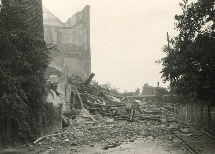 1960 Trümmer auf dem Piwitt nach Brand